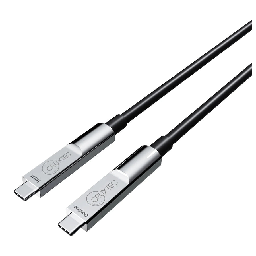 Cruxtec  15m  USB-C to USB-C Active Optical Cable