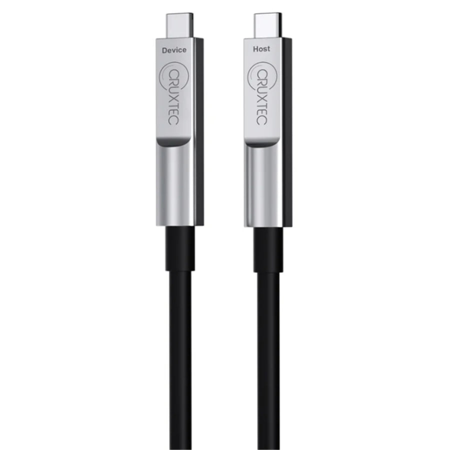Cruxtec  15m  USB-C to USB-C Active Optical Cable