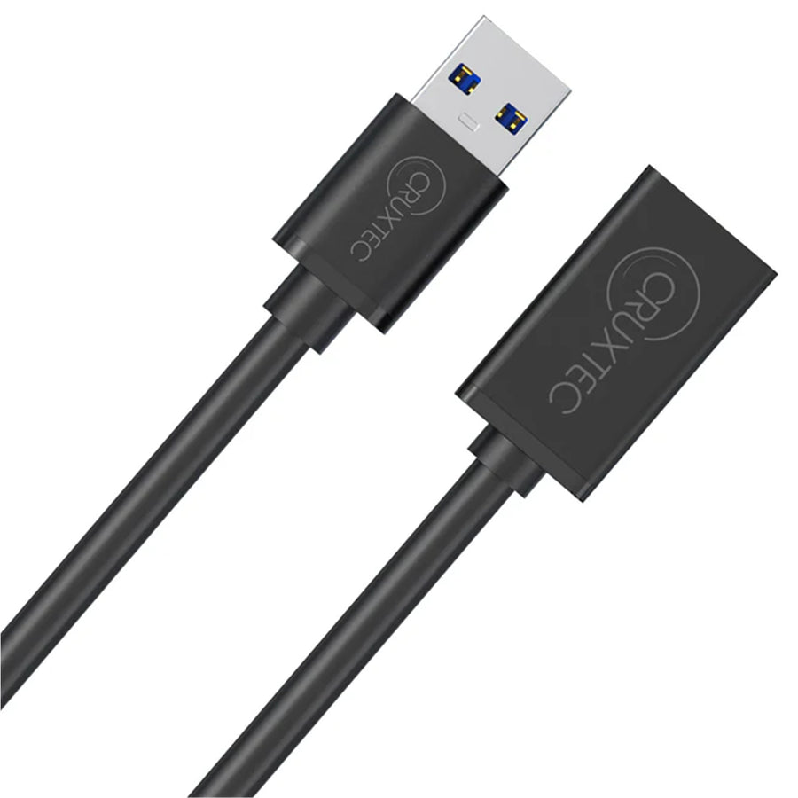 Cruxtec 2m USB3.0 Male to USB3.0 Female Extension Cable