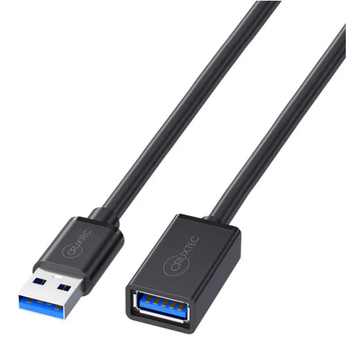Cruxtec 3m USB 3.0 Male to USB 3.0 Female Extension Cable