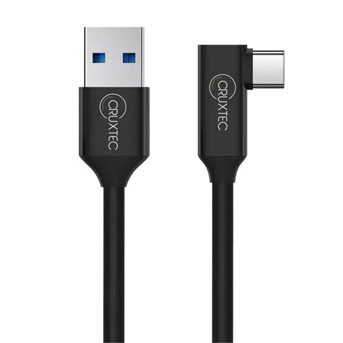 Cruxtec  3m 90 Degree Angle USB-A to USB-C VR Cable