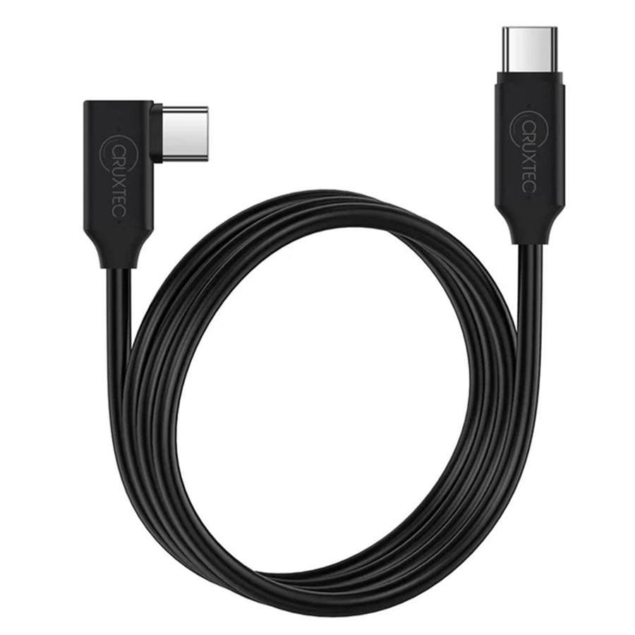 Cruxtec  5m 90 Degree Angle USB-C Fiber Optical VR Cable
