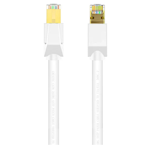 Cruxtec   Cat8 Ethernet Cable - 1m - White