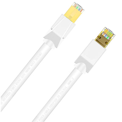 Cruxtec   Cat8 Ethernet Cable - 3m - White