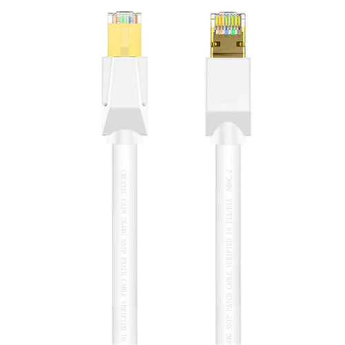 Cruxtec   Cat8 Ethernet Cable - 3m - White
