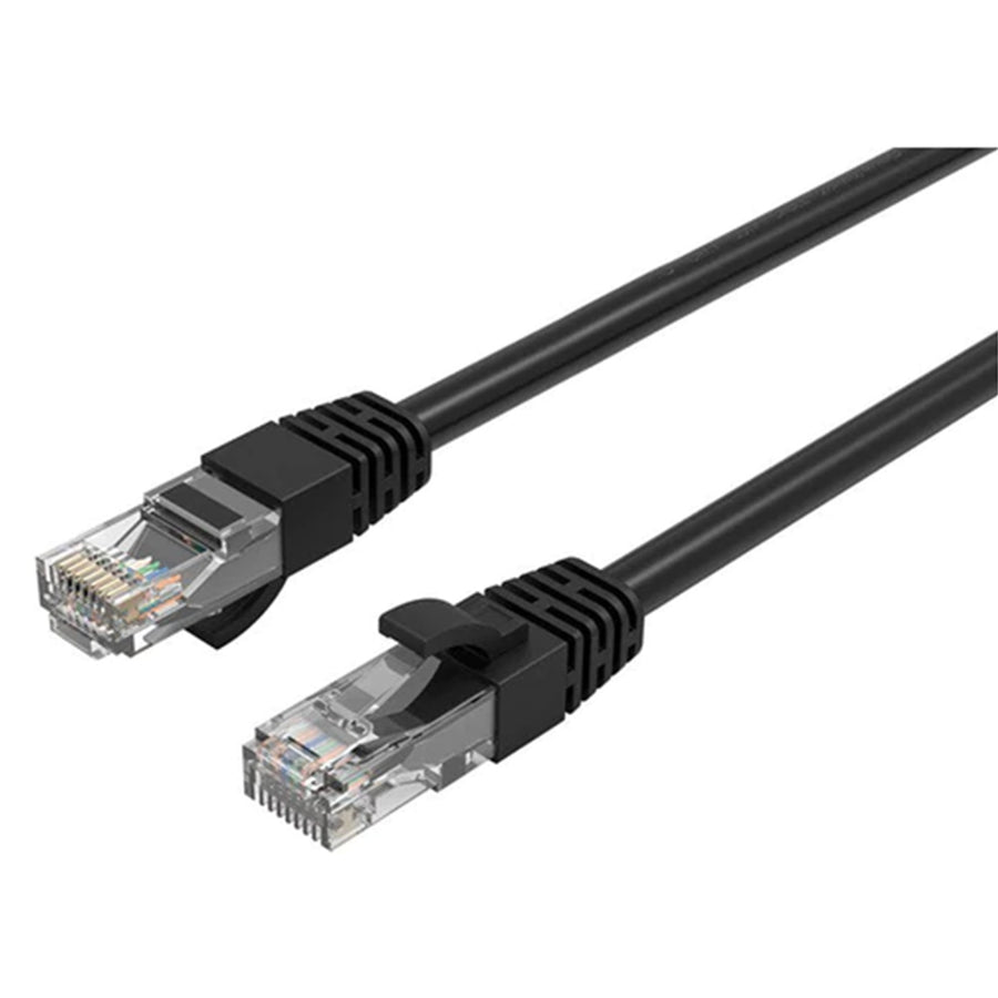 Cruxtec Cat6 Ethernet Cable - 0.5m - Black