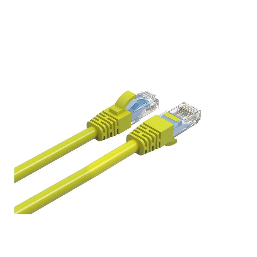 Cruxtec Cat6 Ethernet Cable - 10m - Yellow