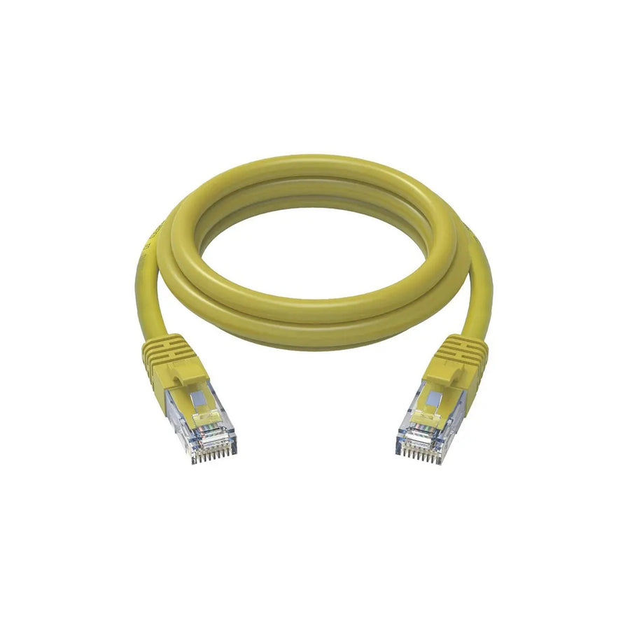 Cruxtec Cat6 Ethernet Cable - 10m - Yellow