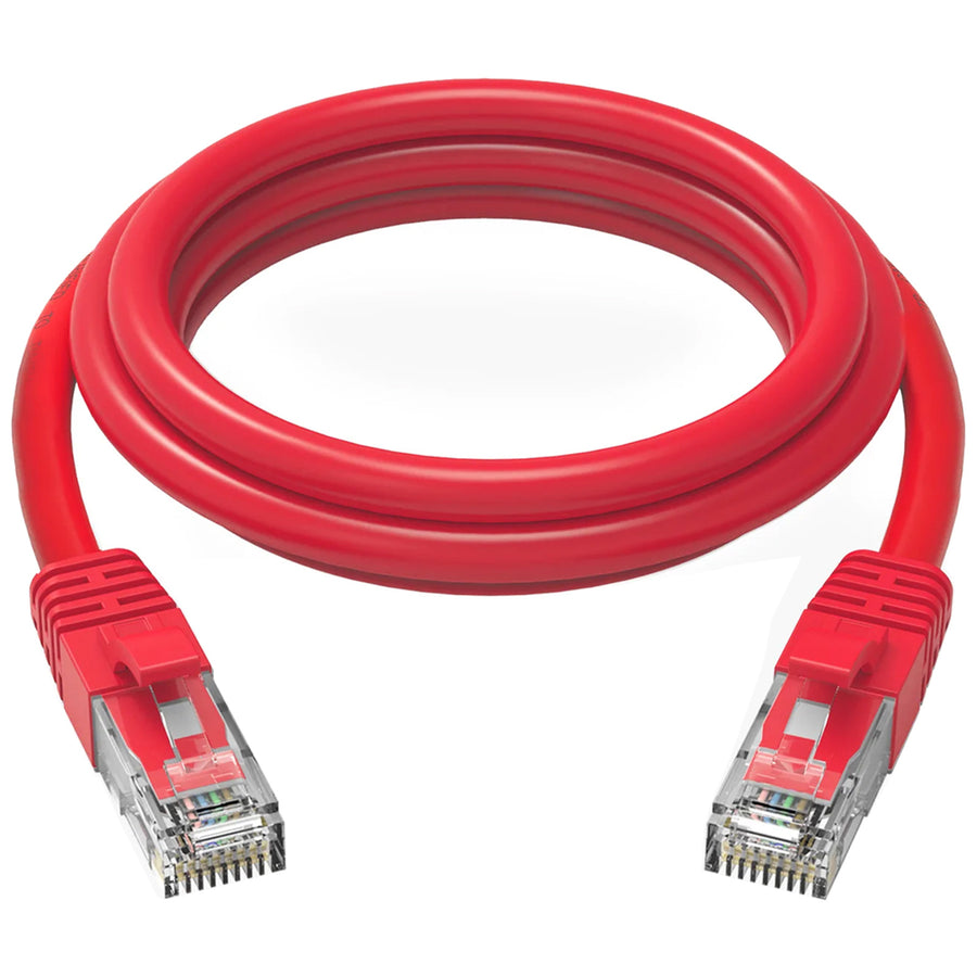 Cruxtec Cat6 Ethernet Cable - 15m - Red