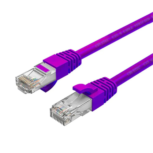 Cruxtec Cat6 Ethernet Cable - 2m - Purple