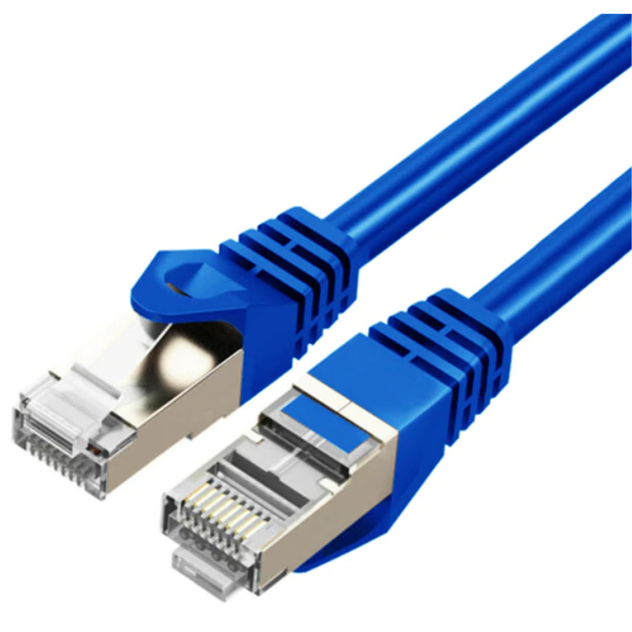 Cruxtec   Cat7 Ethernet Cable - 10m - Blue