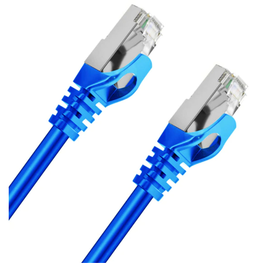 Cruxtec   Cat7 Ethernet Cable - 10m - Blue