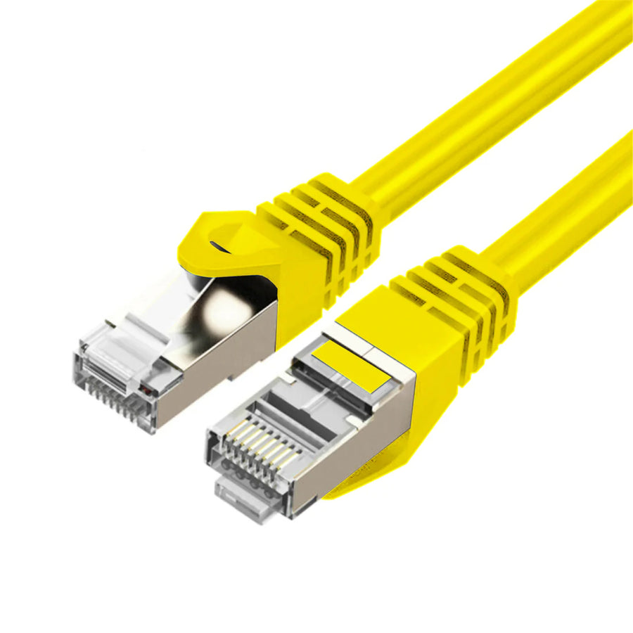 Cruxtec   Cat7 Ethernet Cable - 1m - Yellow