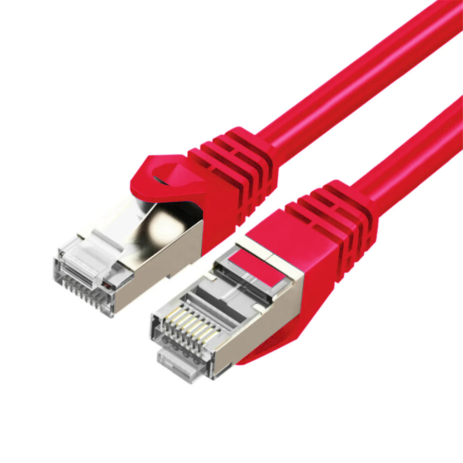 Cruxtec   Cat7 Ethernet Cable - 0.5m - Red