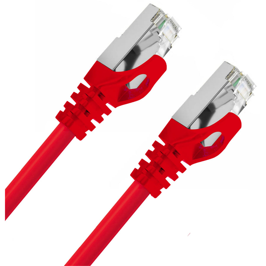 Cruxtec   Cat7 Ethernet Cable - 30m - Red
