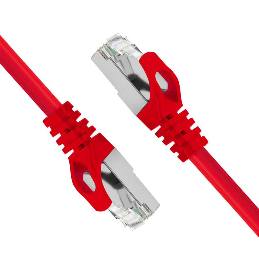 Cruxtec   Cat7 Ethernet Cable - 50m - Red