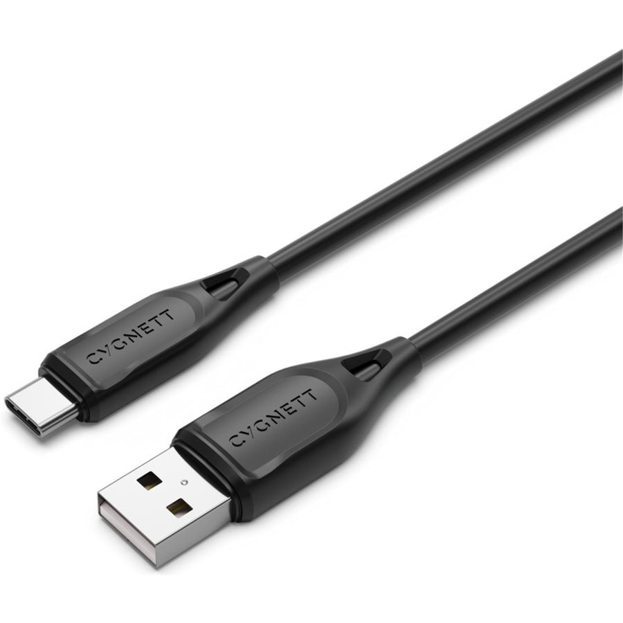 Cygnett Essentials USB-A to USB-C Cable - 1m  - Black