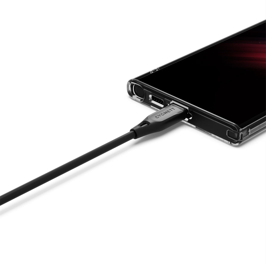 Cygnett Essentials USB-A to USB-C Cable - 1m  - Black
