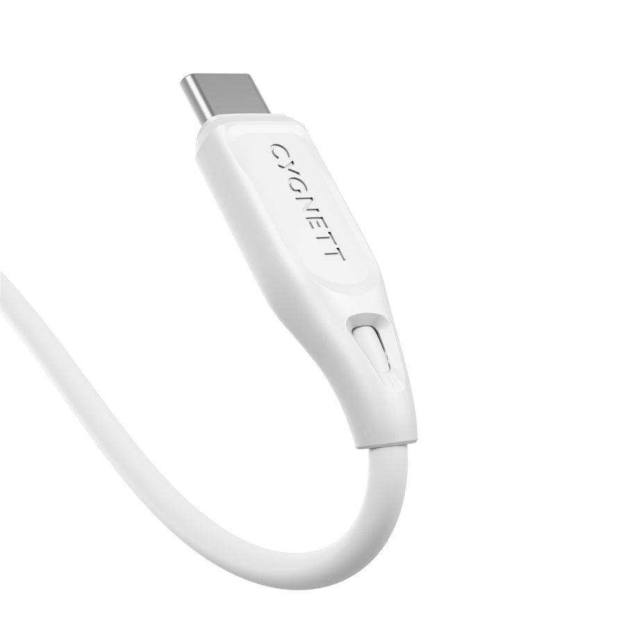 Cygnett Essentials USB-A to USB-C Cable - 1m  - White