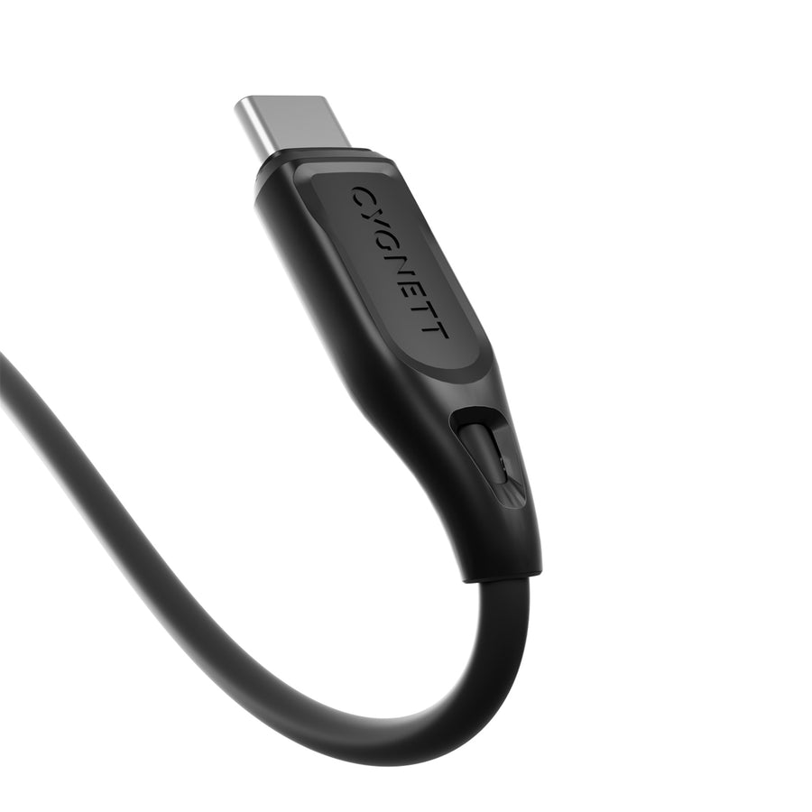 Cygnett Essentials USB-C to USB-C Cable - 1m  - Black