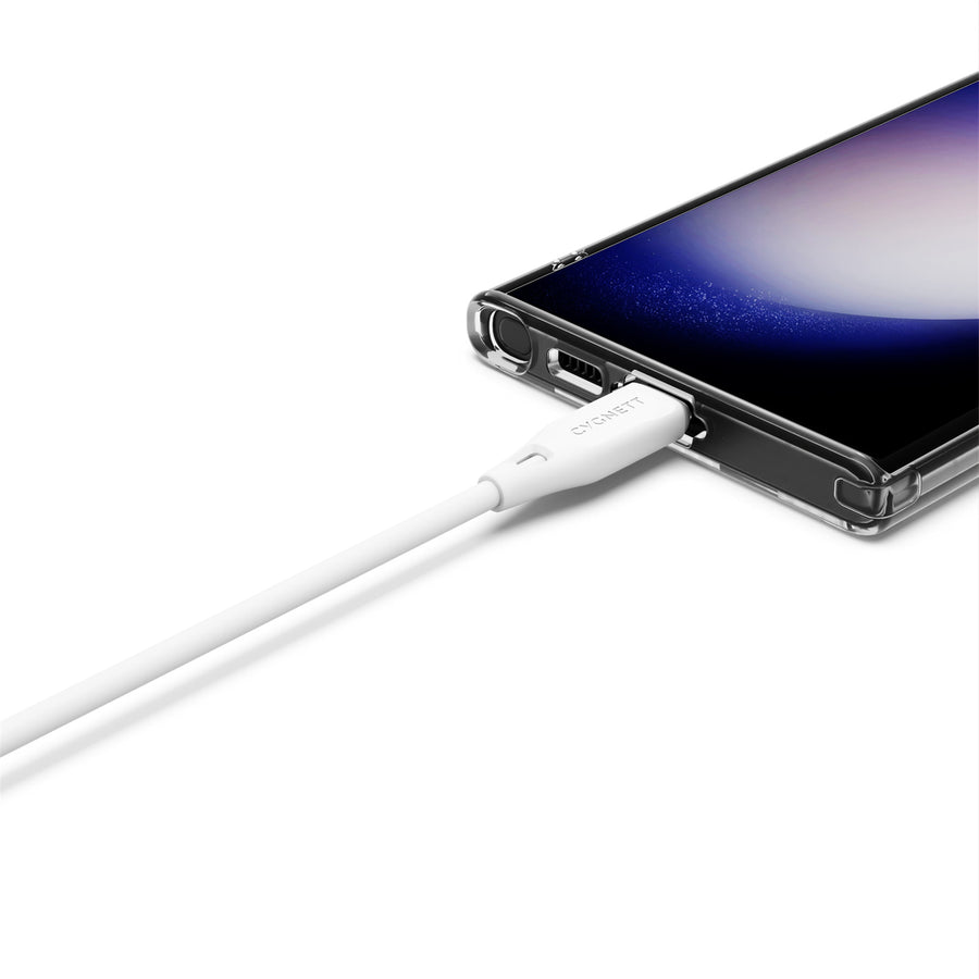 Cygnett Essentials USB-C to USB-C Cable - 1m  - White