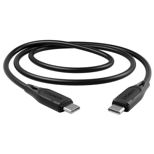 Cygnett Essentials USB-C to USB-C Cable - 2m  - Black