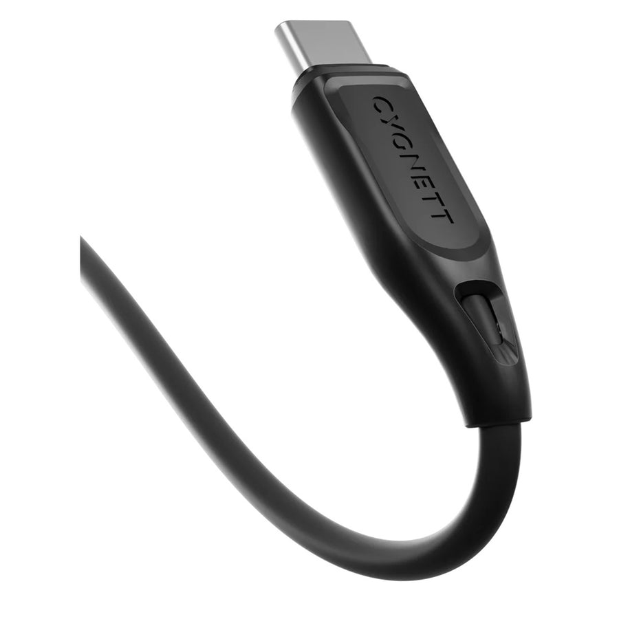 Cygnett Essentials USB-C to USB-C Cable - 2m  - Black