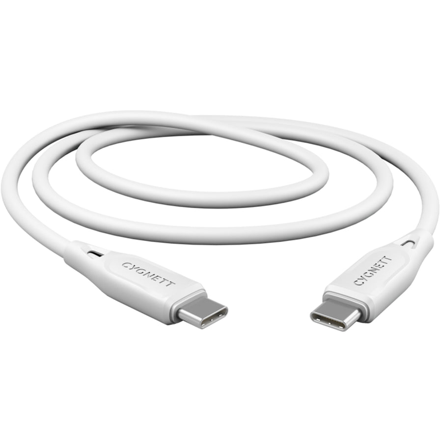 Cygnett Essentials USB-C to USB-C Cable - 2m  - White