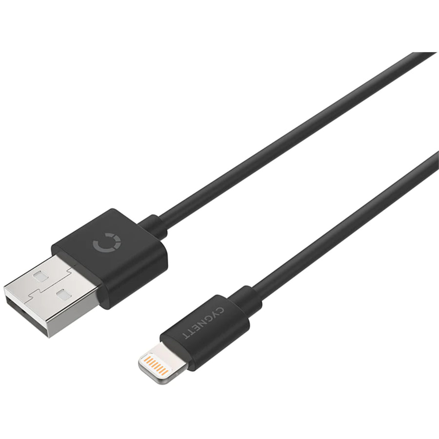 Cygnett Essentials USB-A to Lightning Cable - 2M - Black