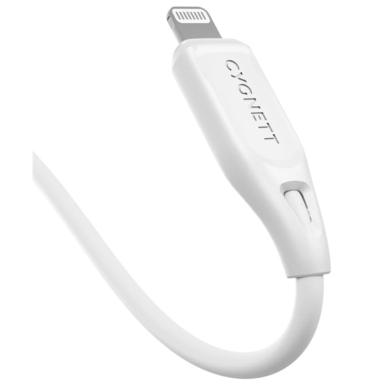 Cygnett Essentials USB-C to Lightning Cable - 1m - White