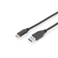 Digitus USB Type-C (M) to USB Type A (M) 1m Gen2 10GBs Cable — image 1
