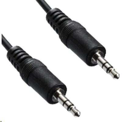 AK-510100-025-S - Digitus 3.5mm (M) to 3.5mm (M) Aux 2.5m Stereo Audio Cable