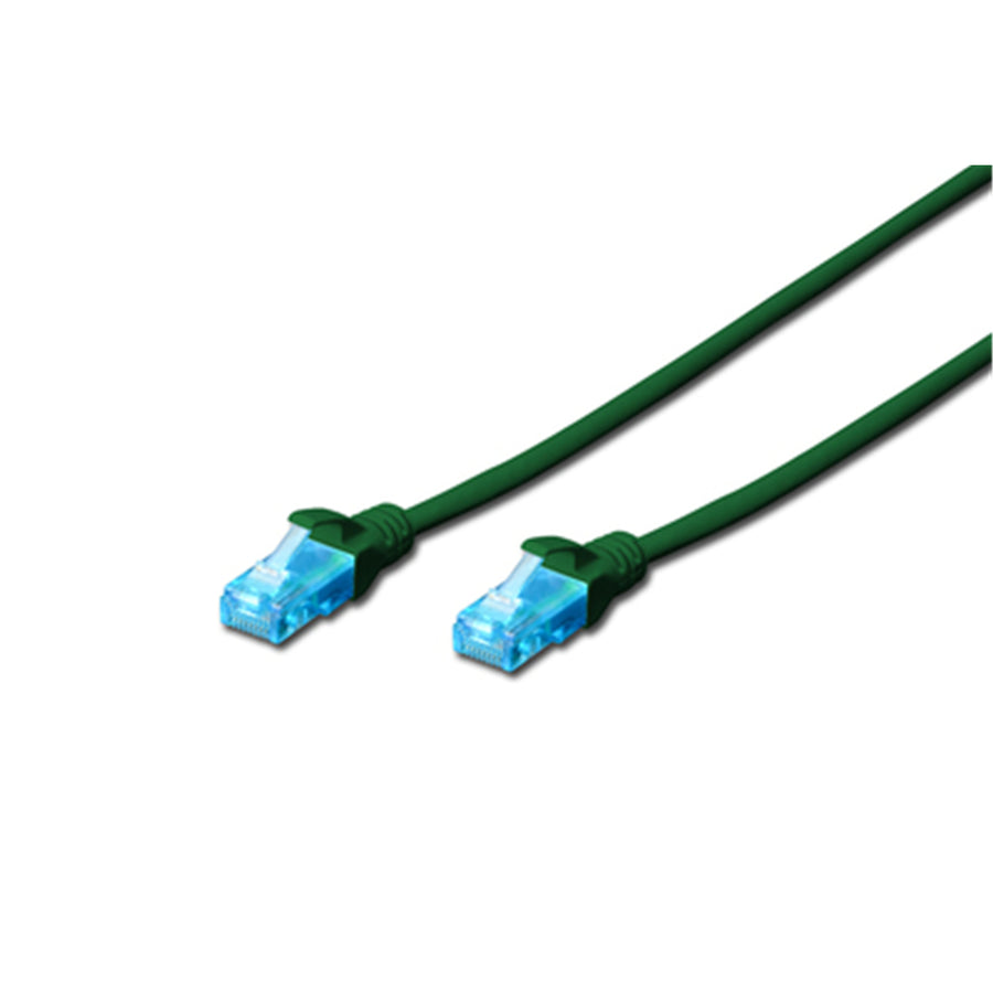 Digitus UTP CAT5e Patch Lead - 1M Green