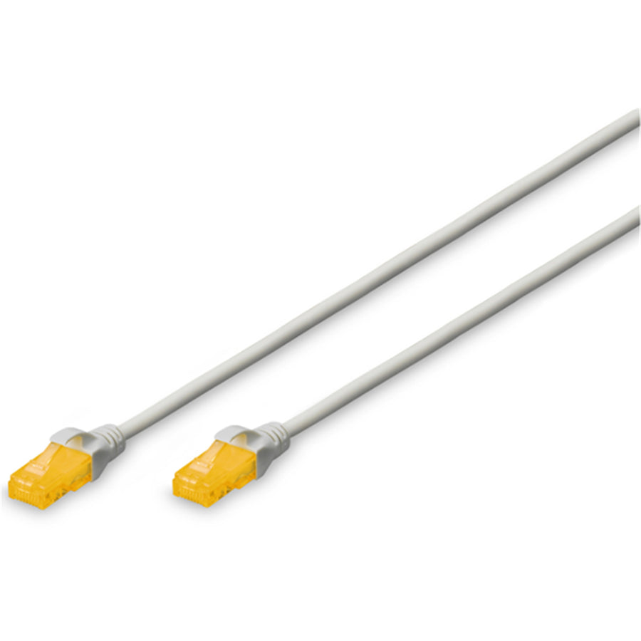 Digitus DK-1617-015S Cat6 UTP Slim Patch Lead - 1.5m - Grey