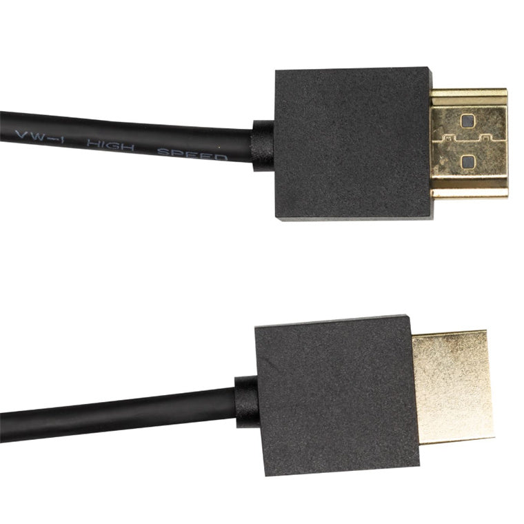 Dynamix C-HDMI2BLK-1.5 Nano High Speed HDMI-Kabel - mit Ethernet - 1,5m - Schwarz