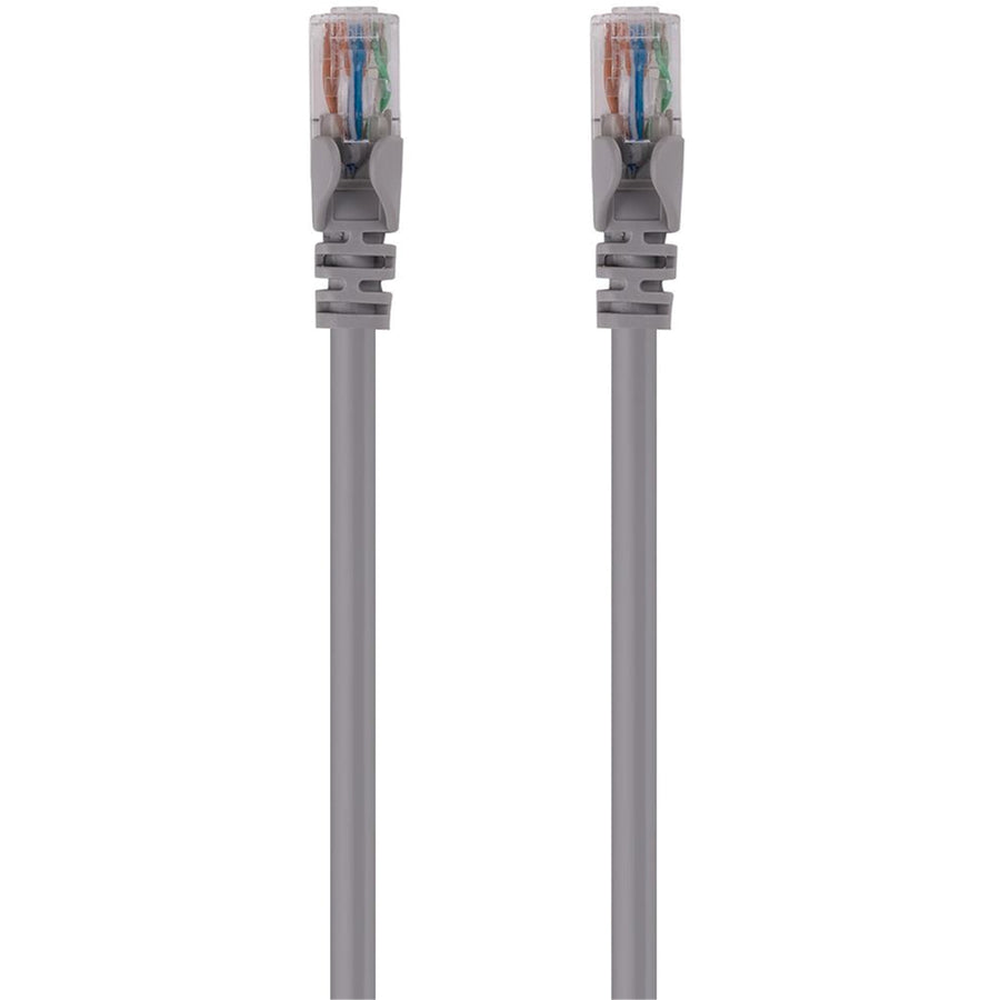Dynamix  PLGY-C6A-1 Cat6 RJ45 Patch Lead - 1m - Grey