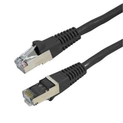 Dynamix  PLK-AUGS-TQ Cat6A RJ45 Patch Lead - 0.75m - Black