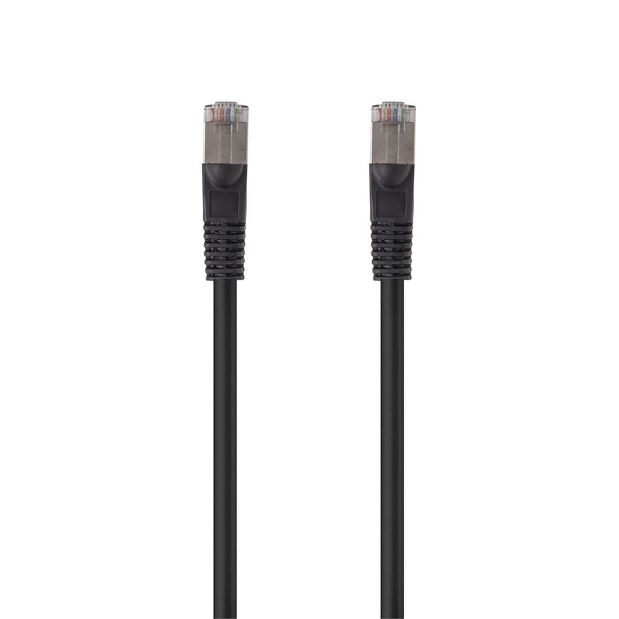 DYNAMIX PLK-AUGS-2 - 2m Cat6A S/FTP Black 10G Patch Lead 26AWG 500MHz Shielded Plug. Cat6 Augmented