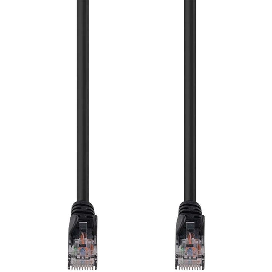 DYNAMIX PLK-C6A-1H - 1.5m Cat6 Black UTP Patch Lead T568A 250MHZ 24AWG Unshielded Plug.