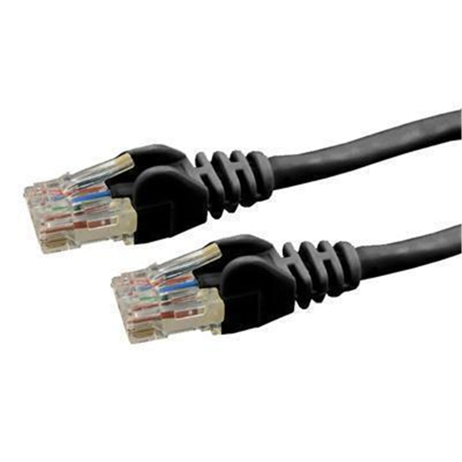DYNAMIX PLK-C6A-1H - 1.5m Cat6 Black UTP Patch Lead T568A 250MHZ 24AWG Unshielded Plug.