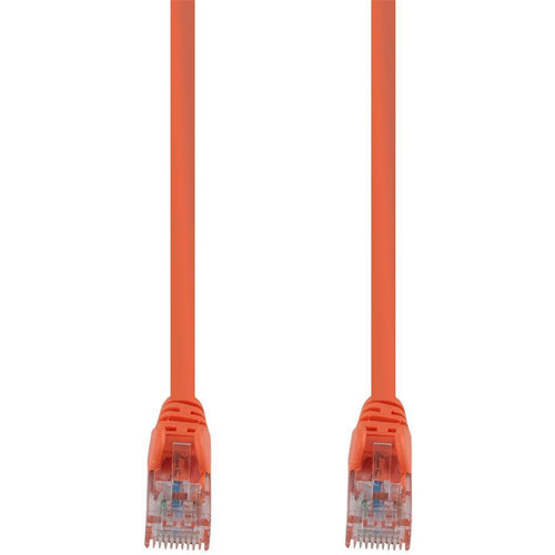 Dynamix  PLO-C6A-3 Cat6 RJ45 Patch Lead - 3m - Orange
