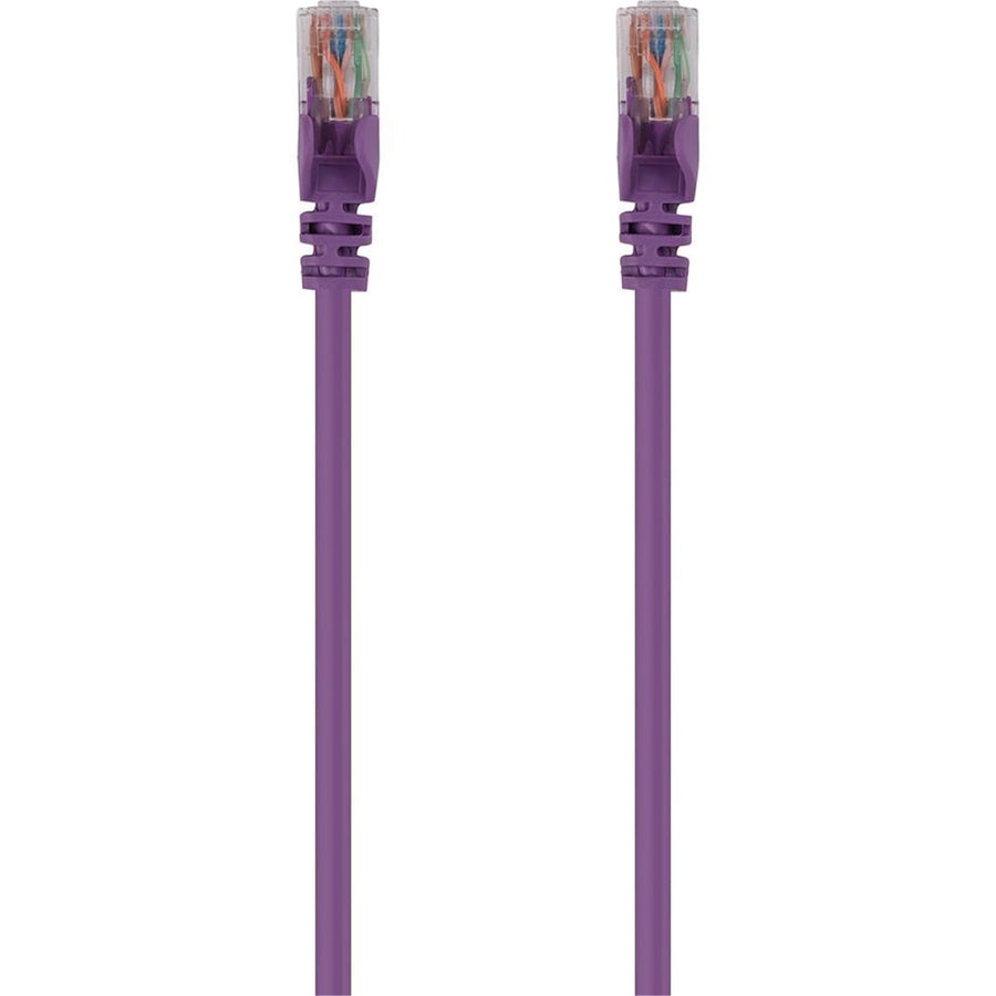 DYNAMIX PLP-C6A-7H - 7.5m Cat6 Purple UTP Patch Lead T568A 250MHZ 24AWG Unshielded Plug.