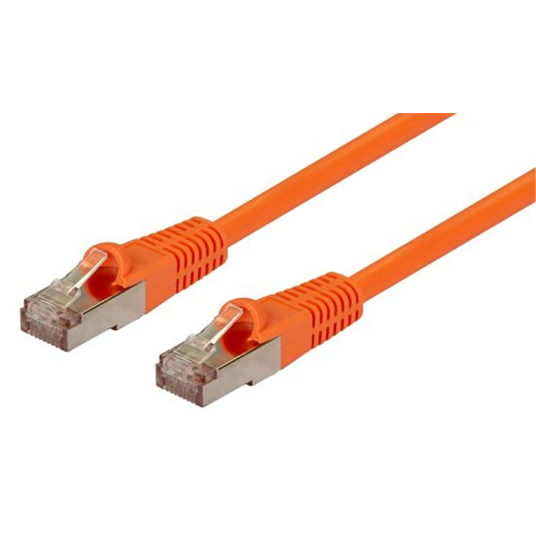 DYNAMIX PLO-AUGS-3 - Cat6A S/FTP Orange 10G Patch Lead 26AWG 500MHz Shielded Plug. Cat6 Augmented