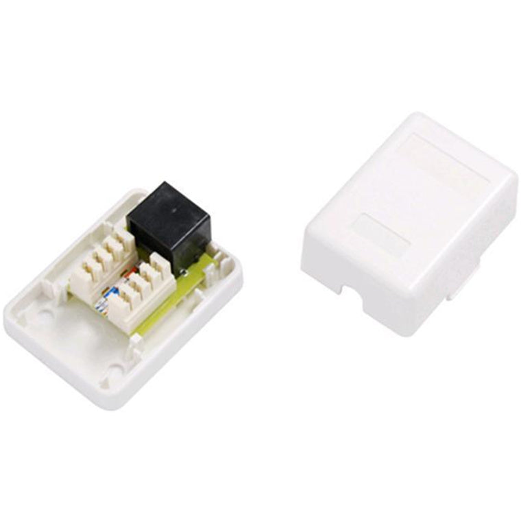 Dynamix FMT-C6-1P Cat6 Einbau-Anschlussdose, 1 Port