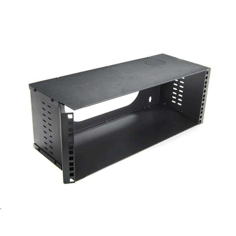 DYNAMIX HWMB200-4U - 4U 200mm Deep 19'' Fully Enclosed Hinged Wall Bracket. Includes Lid & Base Panels.