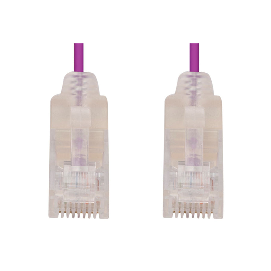 Dynamix  PLSP-C6-1.25 Cat6A RJ45 Patch Lead - 1.25m - Purple