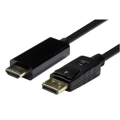 DYNAMIX C-HDMIDP-1 - 1m DisplayPort 1.2 to HDMI 1.4 Monitor cable Max Max Res: 4K@30Hz (3840x2160)
