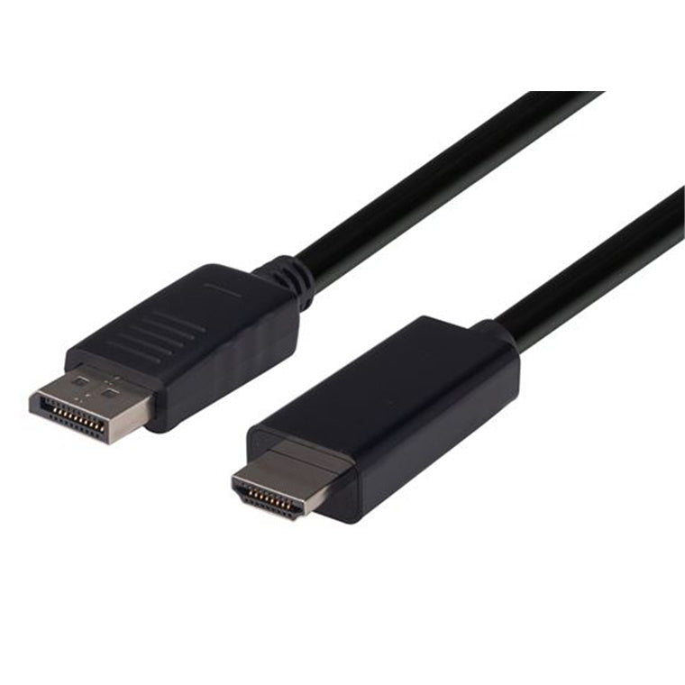DYNAMIX C-HDMIDP4K60-1 - 1m DisplayPort Source to HDMI 2.0 Monitor - Directional Cable. Max Res: 4K@60Hz