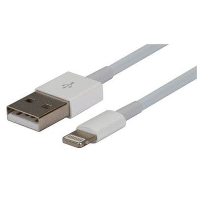 DYNAMIX C-IP5-2 - 2m USB-A to Lightning Charge & Sync Cable. For Apple iPhone iPad iPad mini