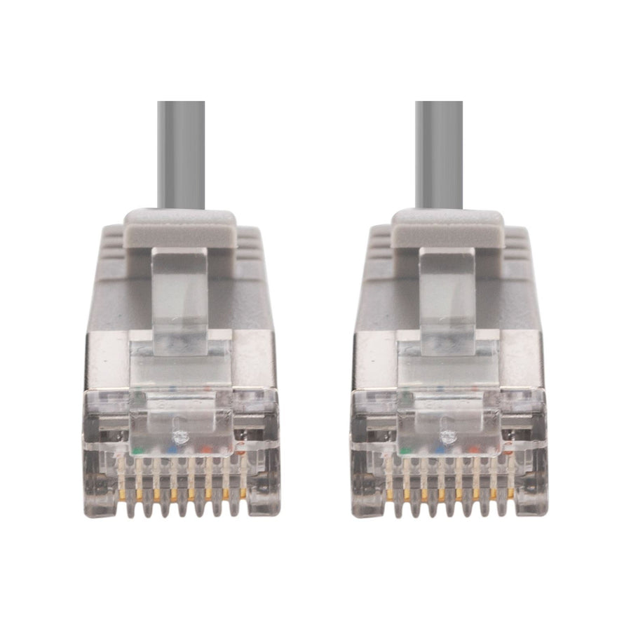 Dynamix  PLSSGY-C6A-1.25 Cat6A RJ45 Patch Lead - 1.25m - Grey